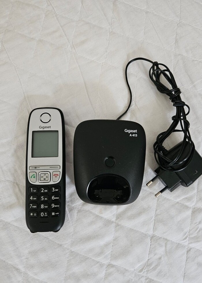 Gigaset A415 Kablosuz LCD Ekranlı
Dect Telsiz Telefon - Görsel 2