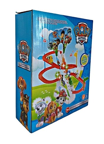  Beden Paw patrol döndolas ışıklı sesli