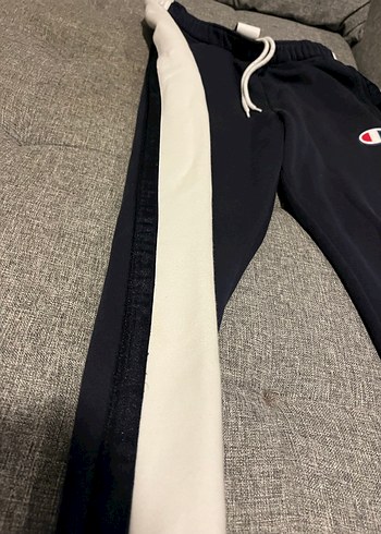 Champion Erkek Gri Şeritli Eşofman Altı - Görsel 5