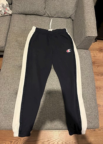 Champion Erkek Gri Şeritli Eşofman Altı - Görsel 2