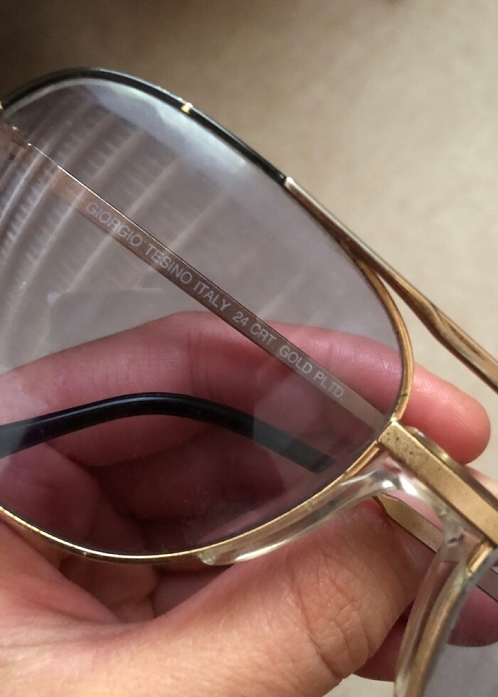 Vintage güneş gözlüğü - Görsel 3