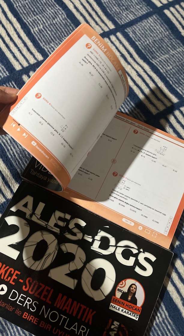 ALES-DGS  Matematik ve Türkçe Video Ders Notları - Görsel 2