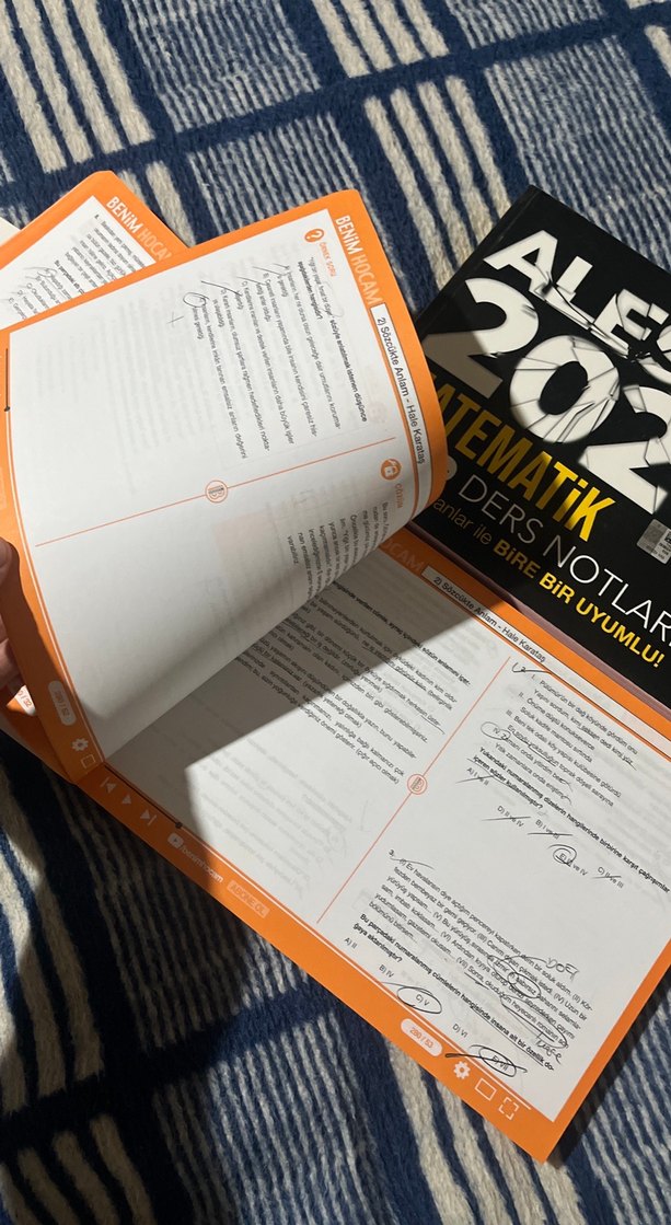 ALES-DGS  Matematik ve Türkçe Video Ders Notları - Görsel 3