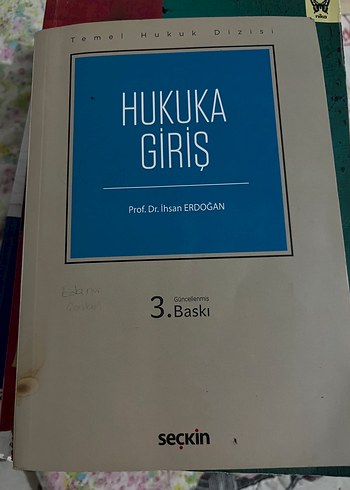 Hukuka Giriş - Prof. Dr. İhsan Erdoğan