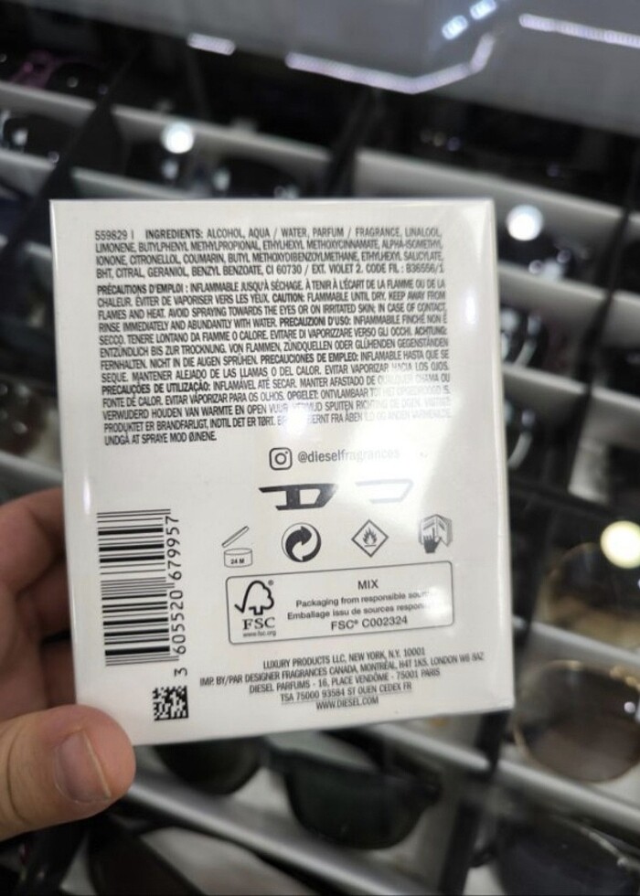 Diesel erkek parfüm  - Görsel 3