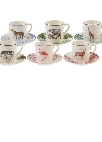 Karaca Jungle kahve fincanı  - Görsel 6