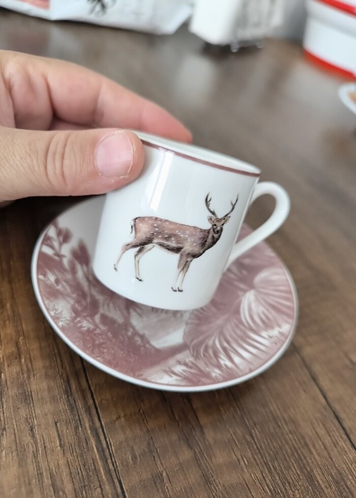 Karaca Jungle kahve fincanı  - Görsel 3