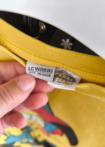 LCWAİKİKİ Sarı Erkek Çocuk Sweatshirt - Görsel 2