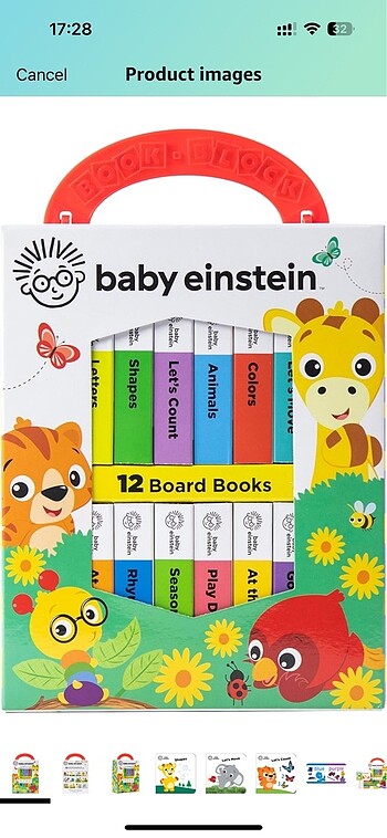 Baby Einstein 12li Kitap Seti