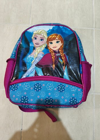 Renkli Frozen Temalı Çocuk Sırt Çantası