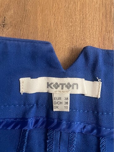 m Beden Koton mavi kısa şort