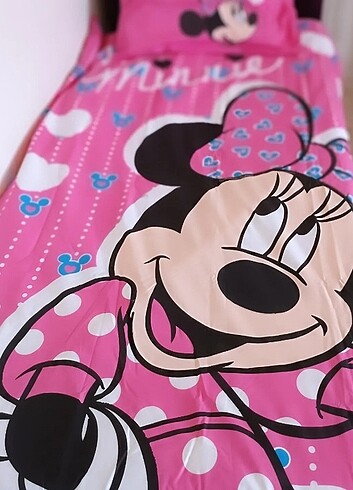 Minnie mause nevresim seti
