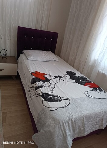 Minnie bir Mickey nevresim seti