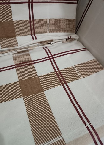 Beyaz Kareli Nevresim seti - Görsel 3