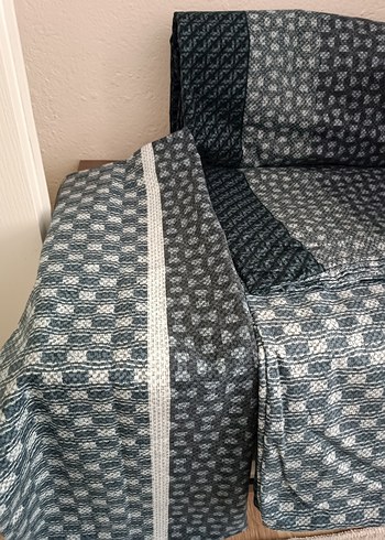 Gri Desenli nevresim seti - Görsel 2