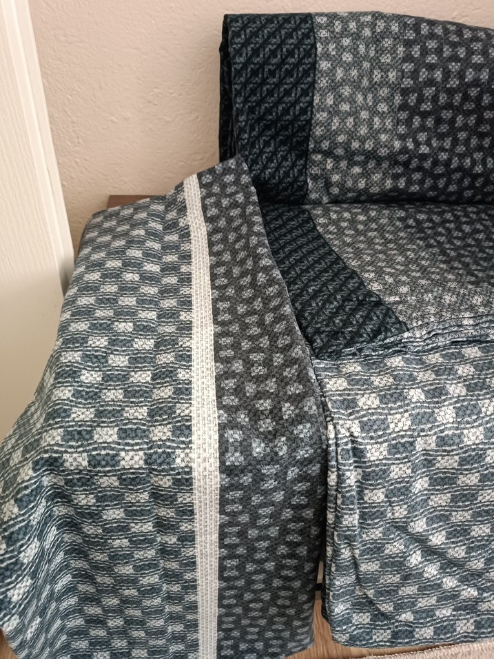 Gri Desenli nevresim seti - Görsel 2