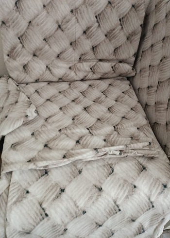 Gri Örgü Desenli Nevresim seti - Görsel 2