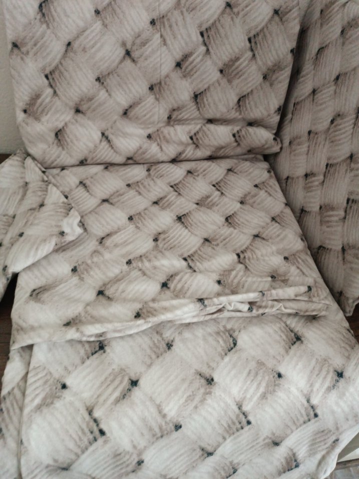 Gri Örgü Desenli Nevresim seti - Görsel 2