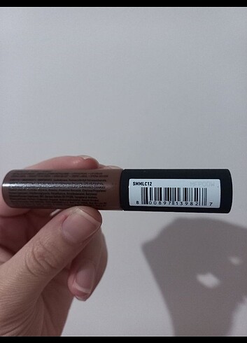 Nyx metalik mat ruj (koyu kahverengi - Dubai rengi) - Görsel 2