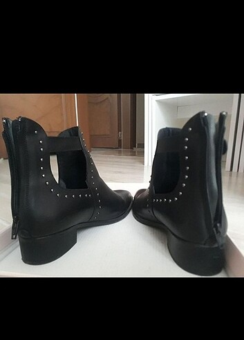 Elle kadın siyah bot - Görsel 7