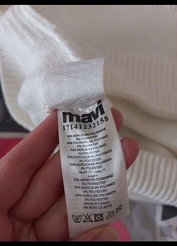 Mavi marka ekru kazak - Görsel 7