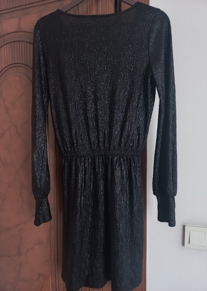 zara siyah elbise - Görsel 3