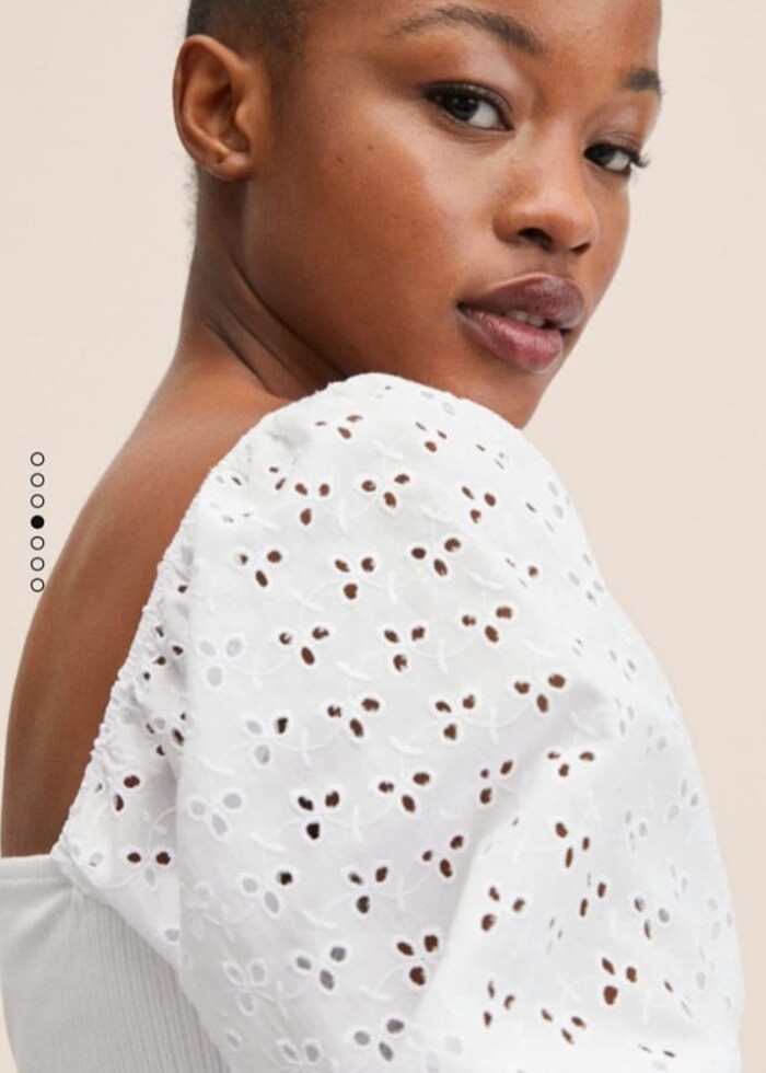 Mango beyaz bluz - Görsel 3