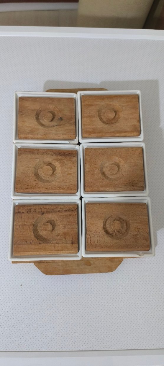 Beyaz Kare Kahvaltilik Seti - Görsel 3