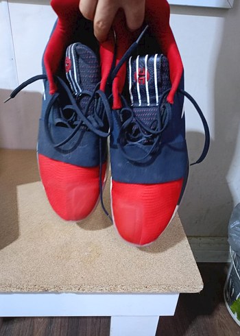 Kırmızı Siyah Basketbol Ayakkabısı Velcro