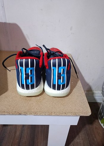 Adidas Kırmızı Siyah Basketbol Ayakkabısı Velcro