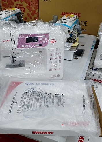 Janome juki yuki bernina marka dikiş overlok makineleri - Görsel 2