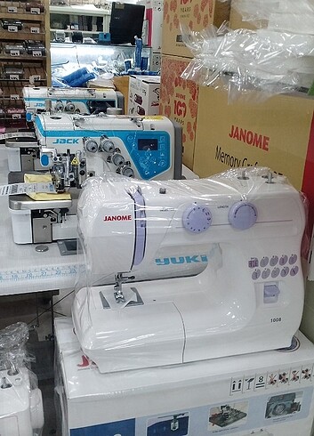 Janome juki yuki bernina marka dikiş overlok makineleri - Görsel 5