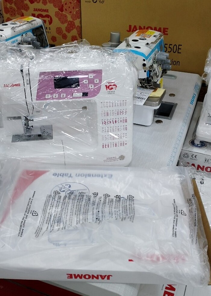 Janome juki yuki bernina marka dikiş overlok makineleri - Görsel 2