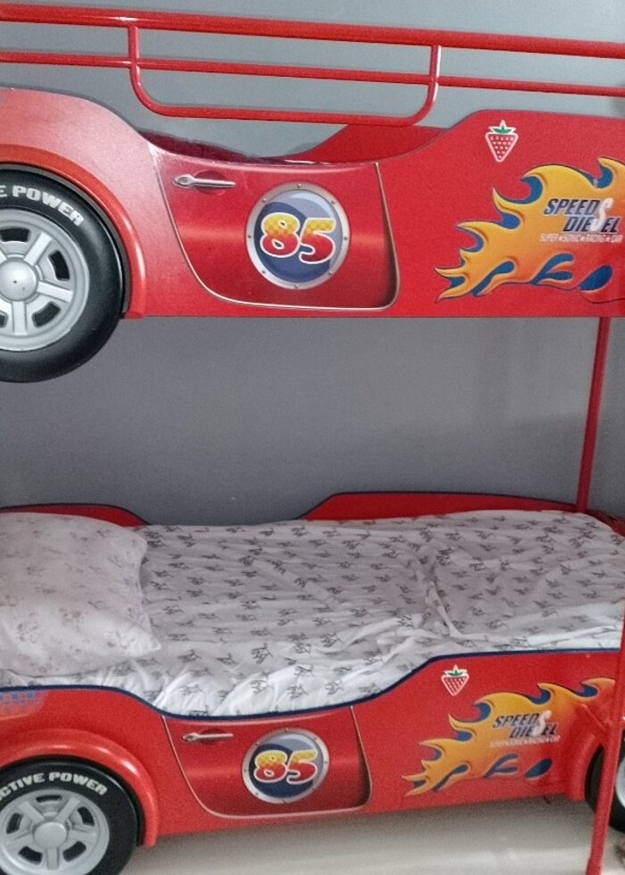 Çilek marka Arabalı ranza - Görsel 2