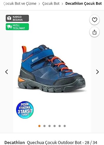 Decathlon çocuk botu - Görsel 9