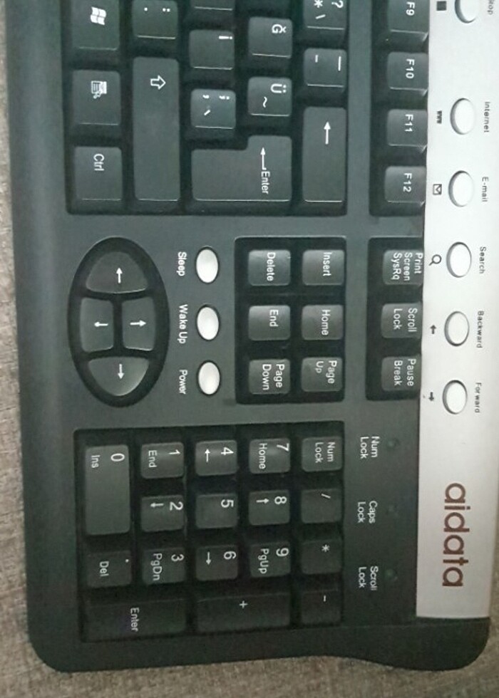 aidata bilgisayar klavyesi - Görsel 3