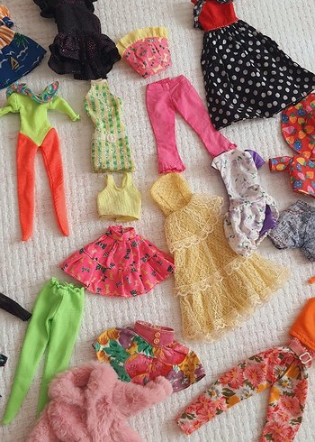 Beden Renk vintage barbie elbiseler.