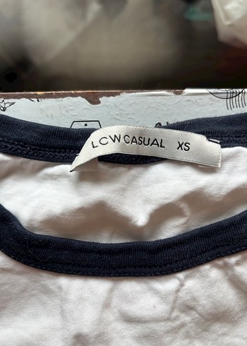 Beyaz Baskılı Kısa Kollu Tişört - Görsel 3