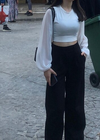 Crop bluz