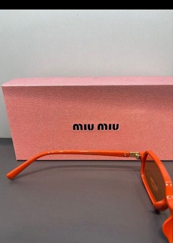 Beden turuncu Renk Turuncu Minimalist Kadın Güneş Gözlüğü