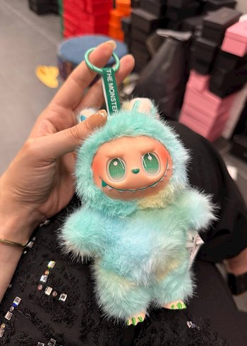 Turkuaz Peluş Oyuncak Anahtarlık