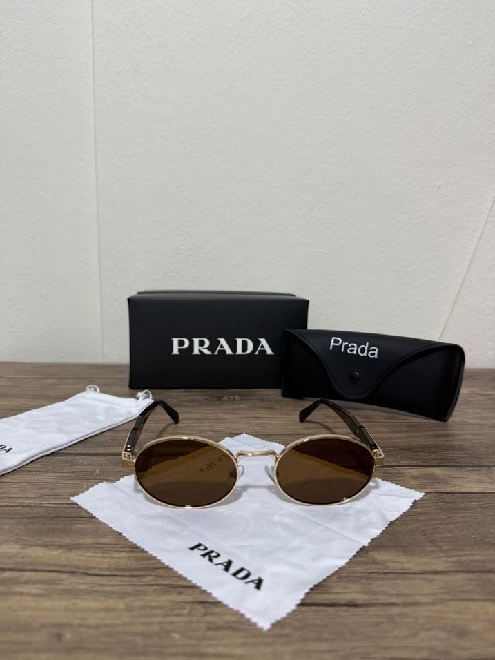 Prada Kadın Kahverengi Gözlük - Görsel 2