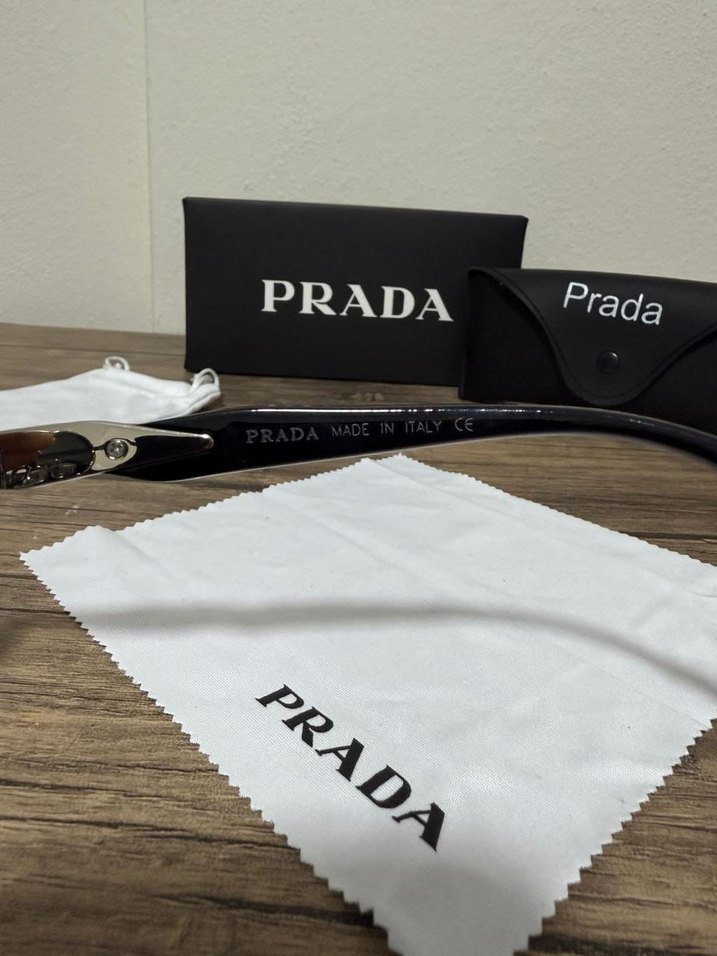 Prada Kadın Kahverengi Gözlük - Görsel 3