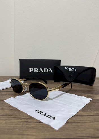 Prada Altın Renk Kadın Güneş Gözlüğü - Görsel 3