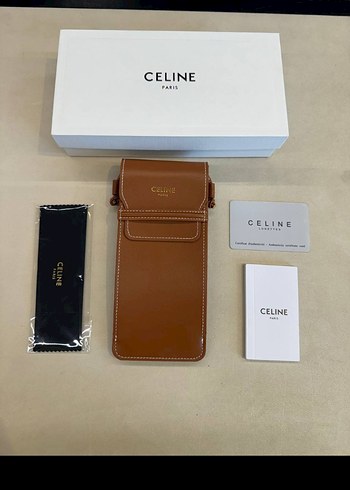 Celine Bej Kemerli Gözlük Kutusu