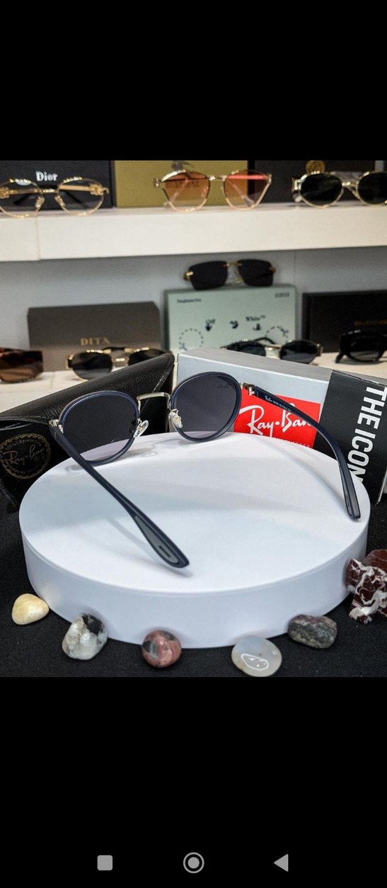 Ray-Ban Gri Klasik Erkek Güneş Gözlüğü - Görsel 2