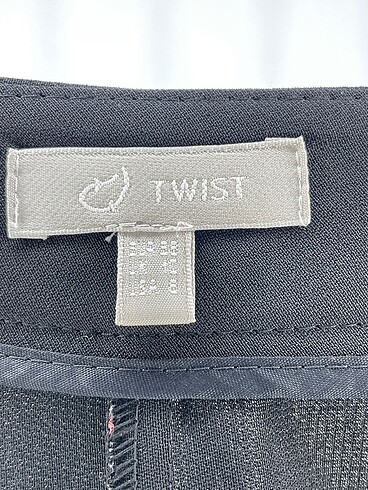 38 Beden siyah Renk Twist Kumaş Pantolon %70 İndirimli.