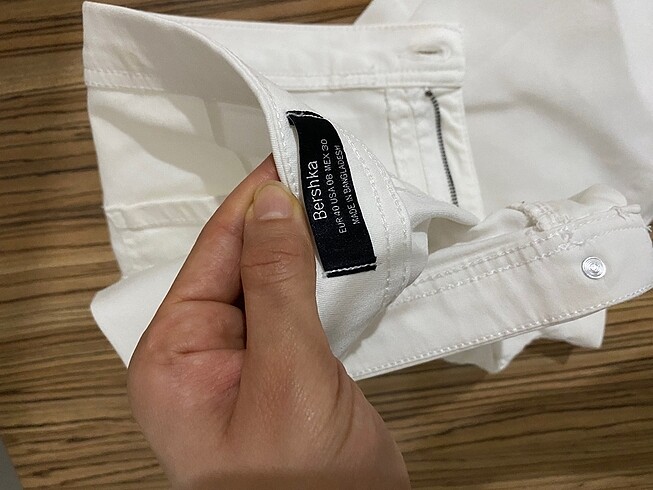 m Beden Beyaz kot Pantolon