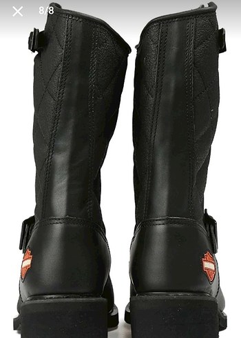 Harley Davidson Siyah Deri Harley-Davidson Biker Çizme