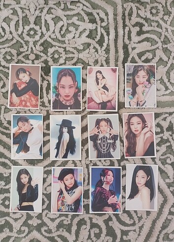 Black Pink jenni foto kart